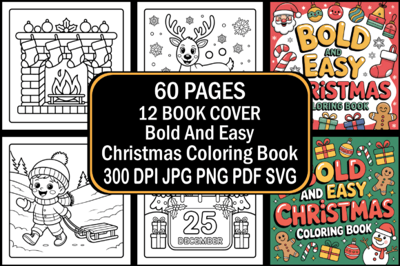 A Bold Graphic Asset for Festive Content & Branding