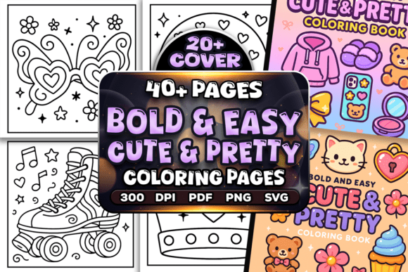 A Bold & Kawaii Graphics Bundle for Branding & Content