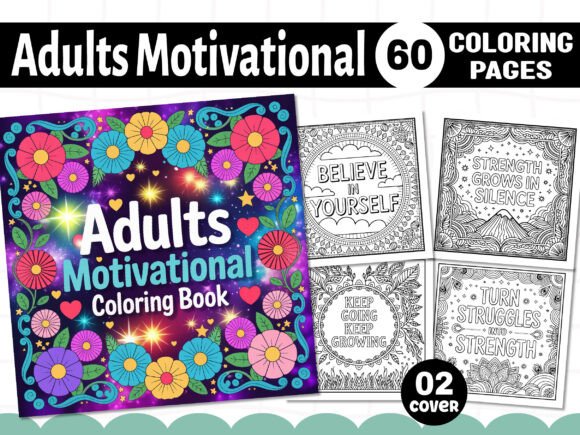 A Graphic Designer’s Review of an Adult Motivational Coloring Book Graphics Bundle