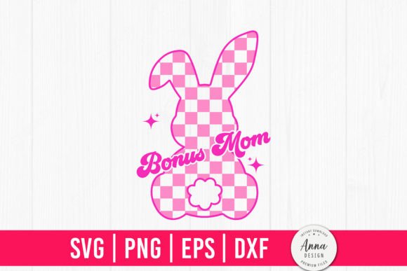 Bonus Mom Easter Retro Checkered Bunny: A Designer's Review