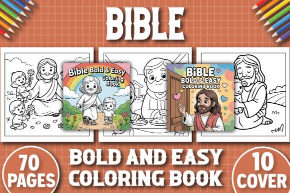 Evaluating Bold and Easy Bible Coloring Book for Embroidery Projects