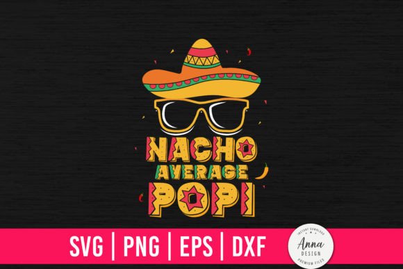 Nacho Average Popi: A Playful Graphics Asset for Print Templates