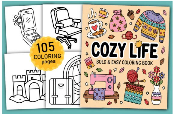 Reviewing Cozy Life Coloring Book for Adult Embroidery