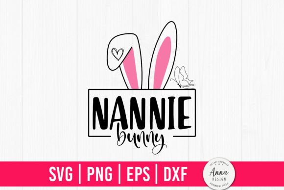 Reviewing Nannie Bunny Happy Easter Sublimation Graphics for Print Templates