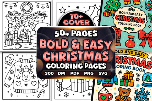 Reviewing the Easy Christmas Coloring Pages Bundle for Professional Client Projects