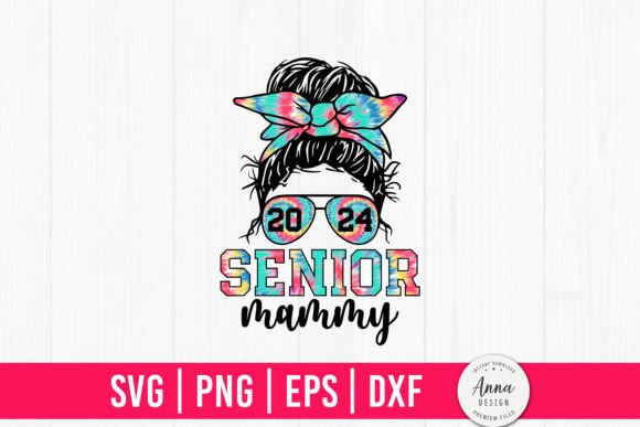 Senior Mammy 2024: A Seasonal Graphics Asset for Print Templates