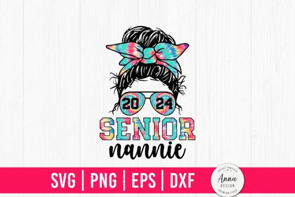 Senior Nannie 2024 Graphics for Print Templates