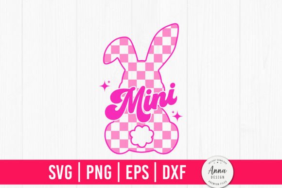 The Mini Easter Bunny: A Versatile Graphic for Print Templates